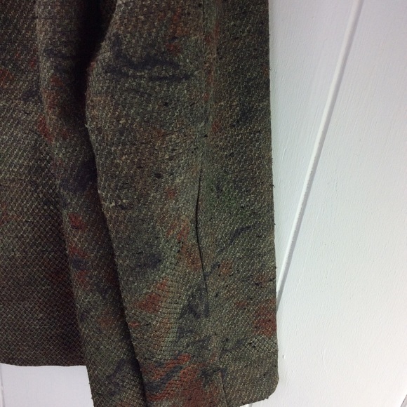 Coldwater Creek Monk Neck Slub Textured Blazer - Picture 8 of 8